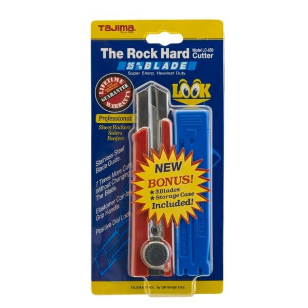 Tajima 25mm Heavy Duty Snap Cutter Screw Lock Knife