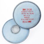 3M GP2/GP3 Toxic Particulate Filter 2138 with Nuisance Level Organic Vapour/Acid Gas Relief