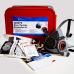 3M P2 Half Face Reusable Respirator Kit 6000 Series for Dust & Mist Particulates