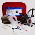 3M A1B1E1K1P2 Half Face Reusable Respirator Kit 6000 Series for Multi Gas & Vapour