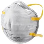 3M P1 Classic Cupped Particulate Disposable Respirator Mask Non-Valve 8710