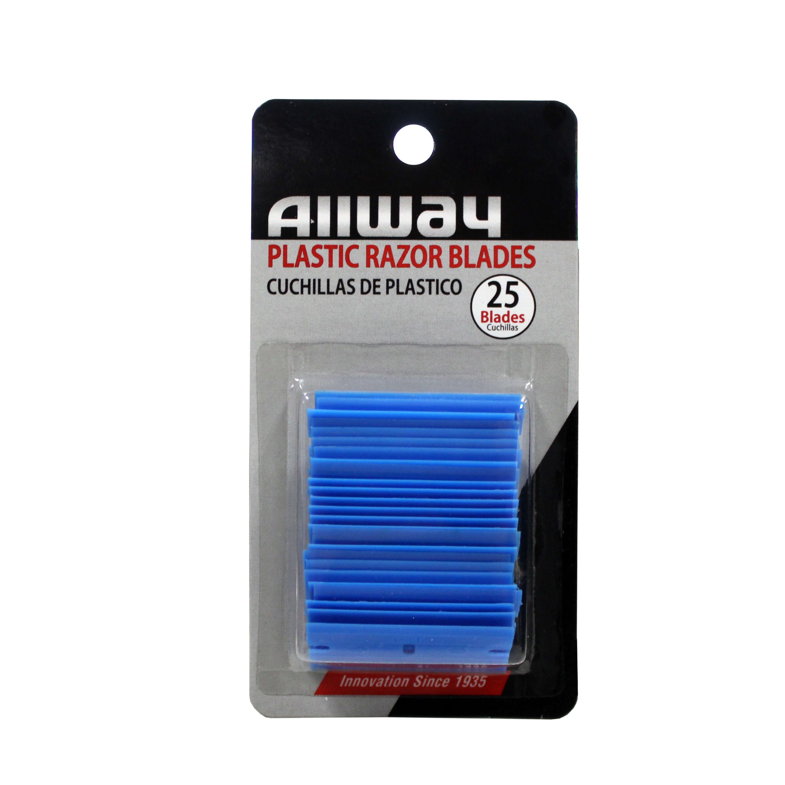 thumbnail image 2 of Hi-Tech Industries PB-300 Plastic Scraper Blades - 100 Double Edge Razor Blades In Storage Box 2 of 6