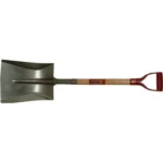 Xcel #4 Square Mouth D Grip Shovel Short Ash Timber Handle