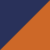 Orange/Navy