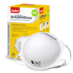 Esko BreatheEasy P2 Cupped Particulate Disposable Mask Non-Valve 20 pack