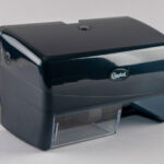 Coastal Black Twin Standard Toilet Roll Dispenser