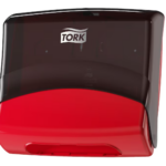 Tork Folded Wiper/Cloth Black/Red Dispenser