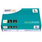 Hytec Natural Latex Low Powder Gloves