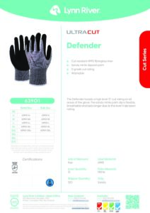 Ultra Cut Defender Foam Nitrile Glove - Image 3