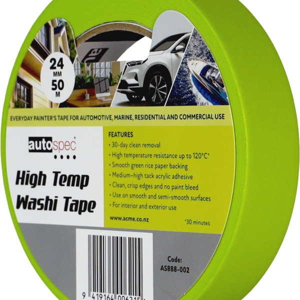 High Temp Washi Tape 24mm